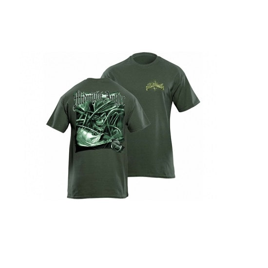 Tricou Flying Fisherman Midnight Angler Tarpon Green Tee