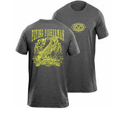 Tricou Flying Fisherman Tarpon Outlaw Deep Heather Tee