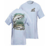 Tricou Flying Fisherman Tarpon White Tee M