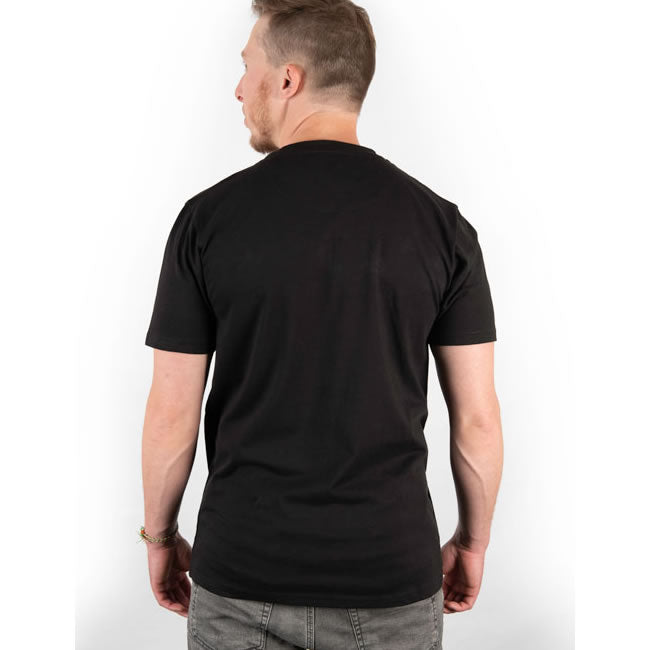 Tricou Fox Black Camo Chest Print T-Shirt