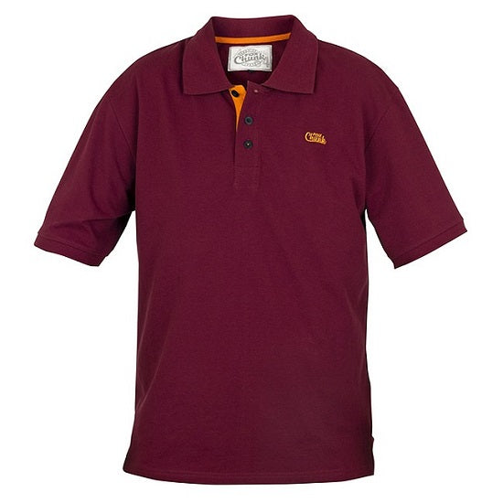 Tricou Fox Chunk Polo Burgundy Orange