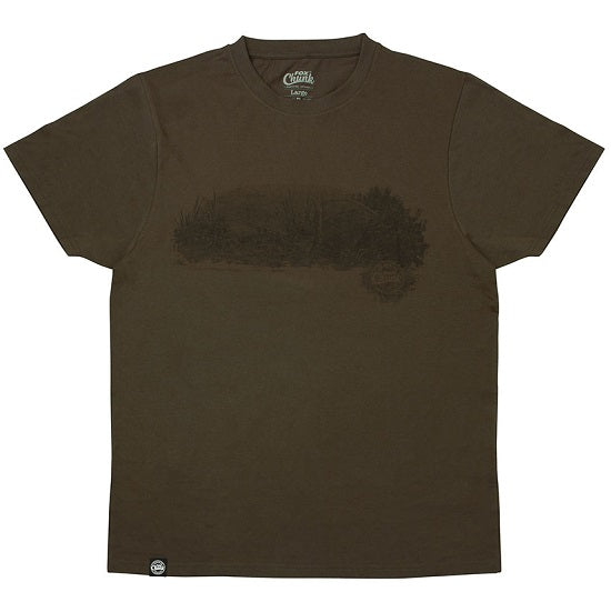 Tricou Fox Chunk dark khaki scenic T-shirt -