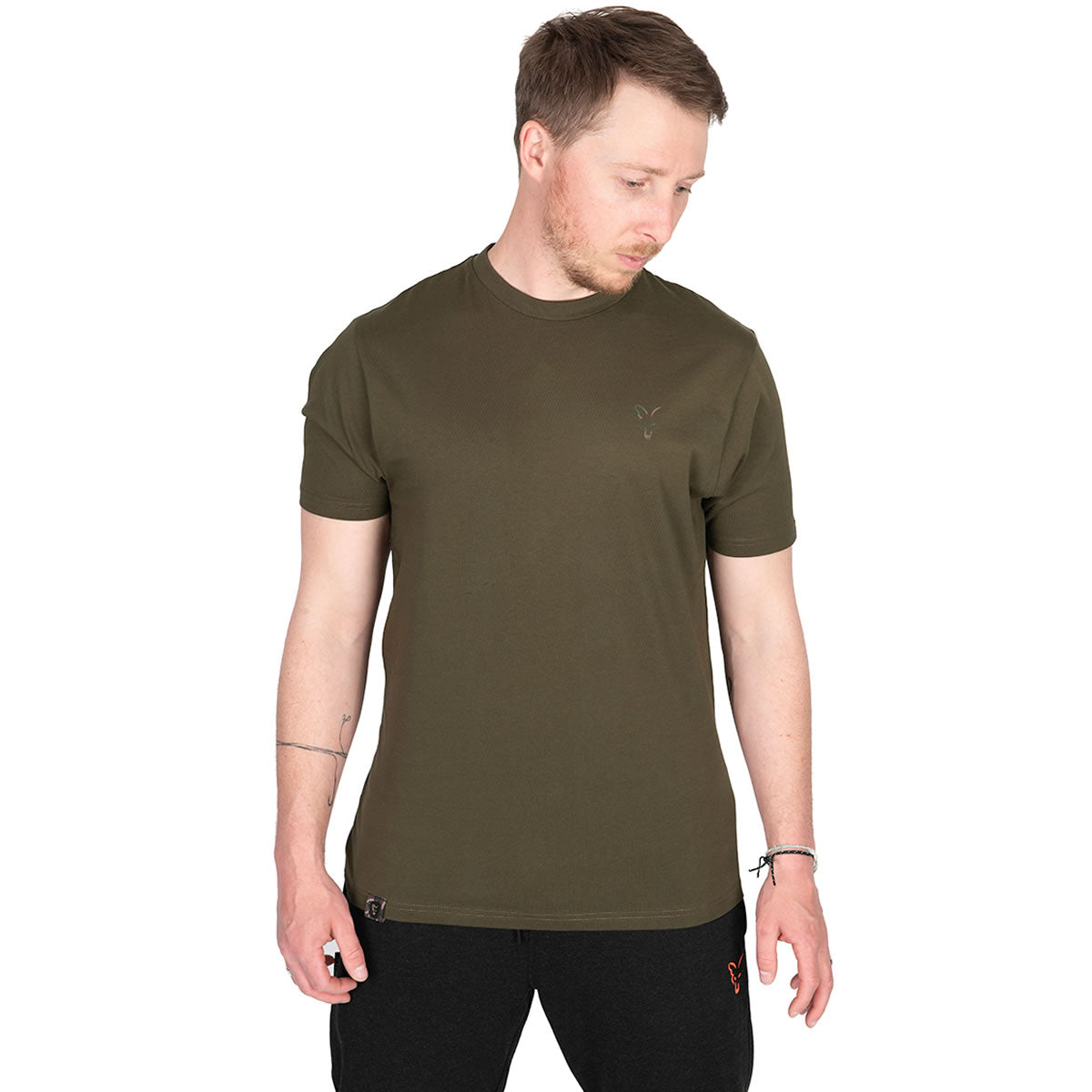 Tricou Fox Khaki Large Print T-Shirt