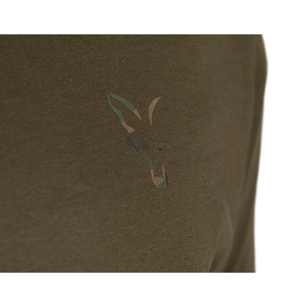 Tricou Fox Khaki Large Print T-Shirt