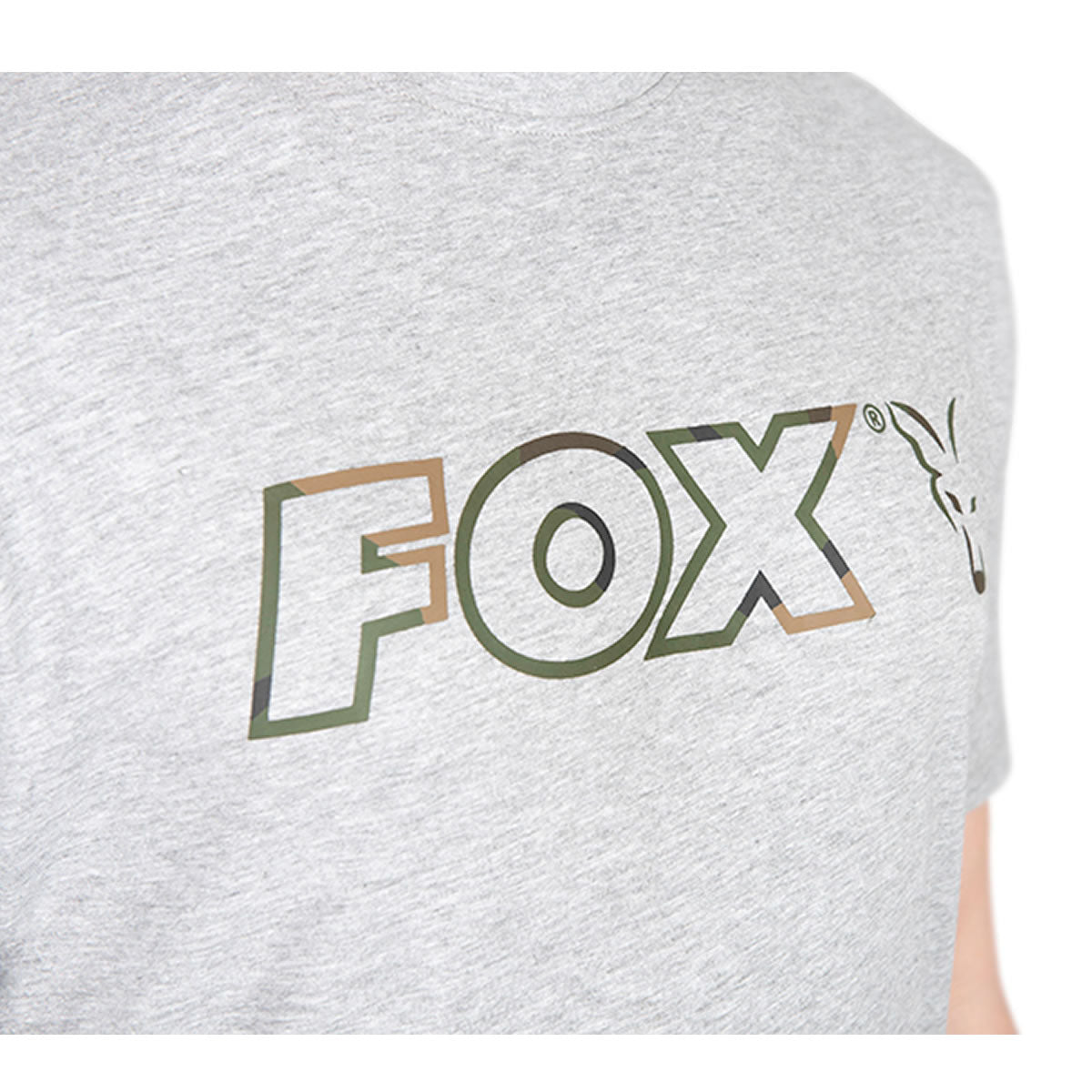 Tricou Fox Ltd LW Grey Marl T-Shirt, Marime 3XL