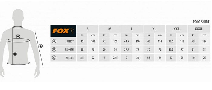 Tricou Fox Polo Shirt Black Orange