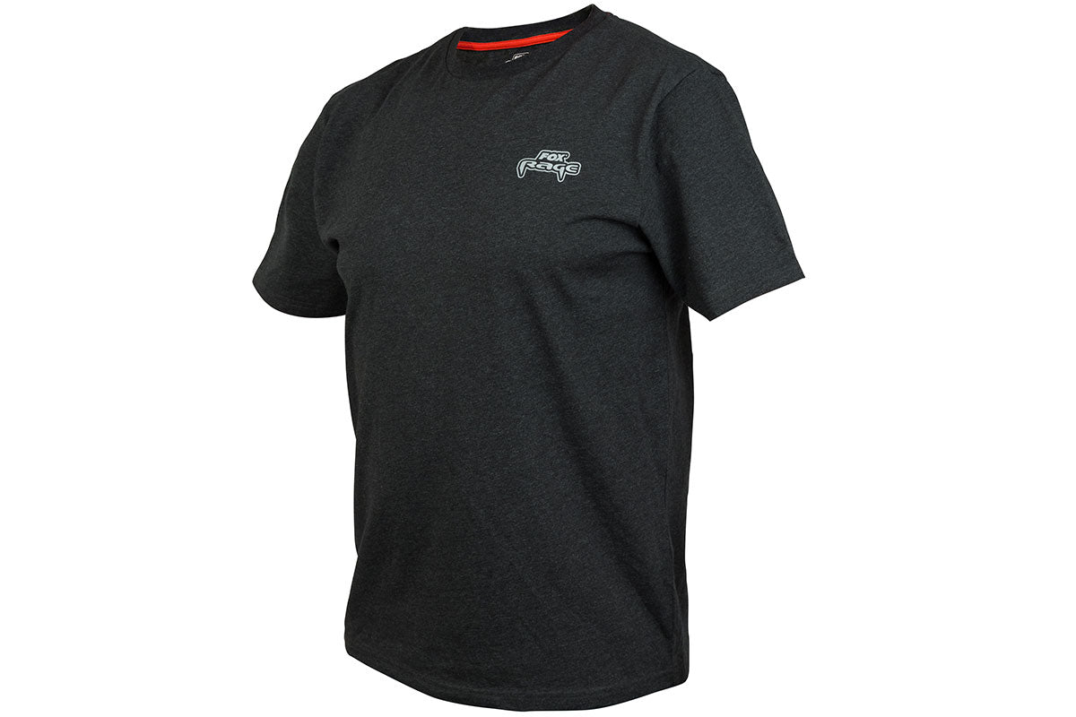 Tricou Fox Rage Black Marl T Shirt XXL