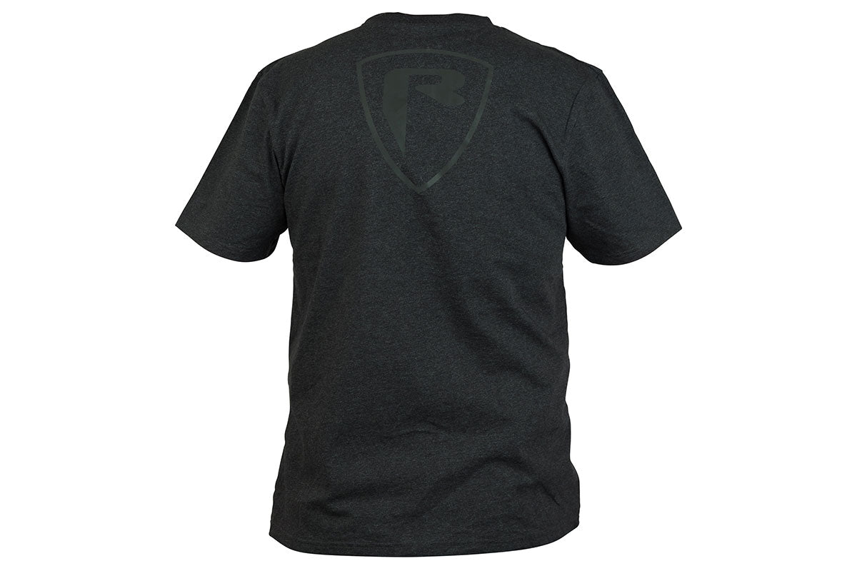 Tricou Fox Rage Black Marl T Shirt XXL