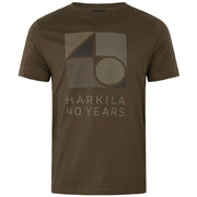 Tricou HARKILA 40 Years Anniversary Short Sleeves T-Shirt Willow Green
