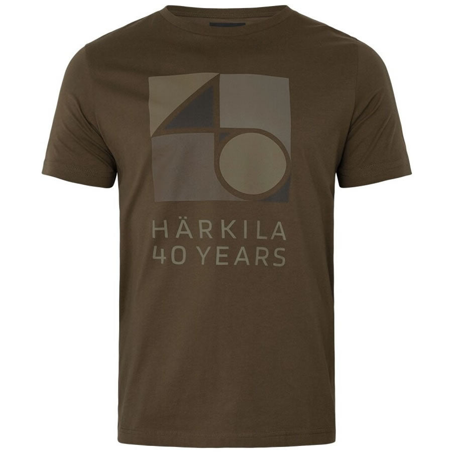 Tricou HARKILA 40 Years Anniversary Short Sleeves T-Shirt Willow Green