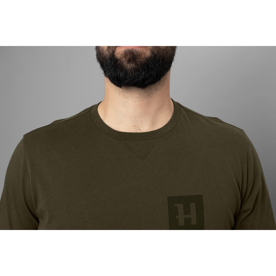 Tricou HARKILA Gorm S/S, Shadow Brown