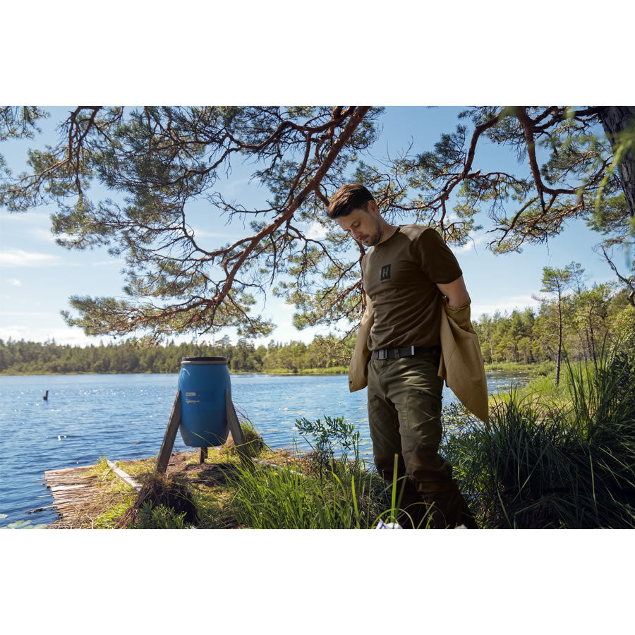 Tricou HARKILA Gorm S/S, Shadow Brown