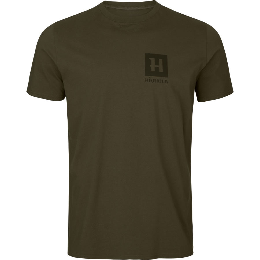 Tricou HARKILA Gorm S/S, Shadow Brown