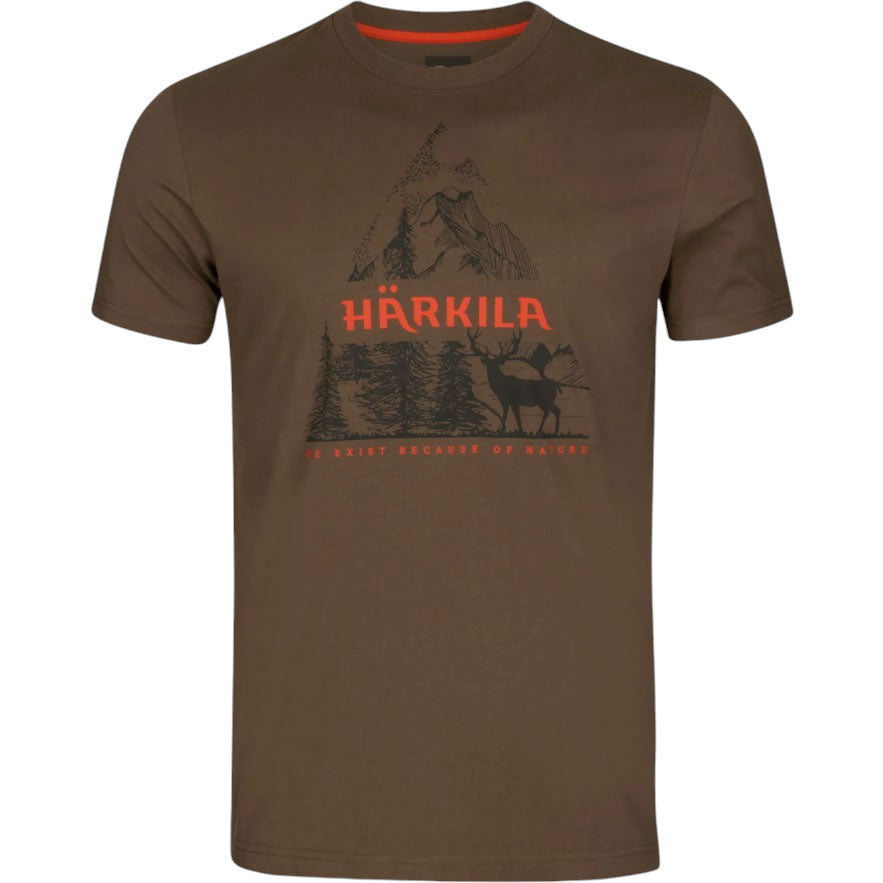 Tricou HARKILA Nature S/S Slate Black