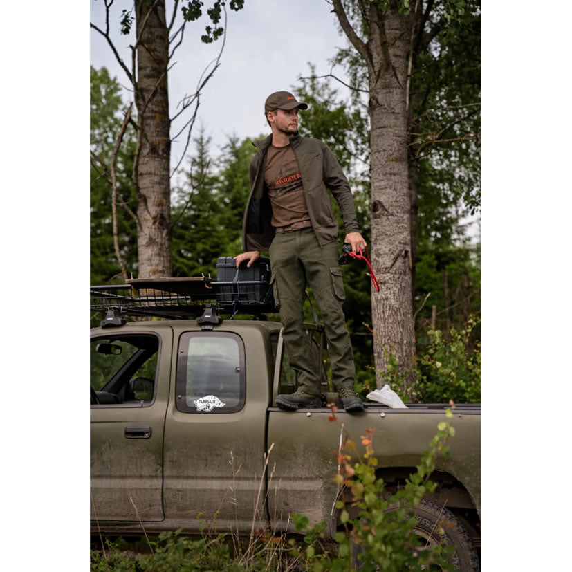 Tricou HARKILA Nature S/S Slate Black