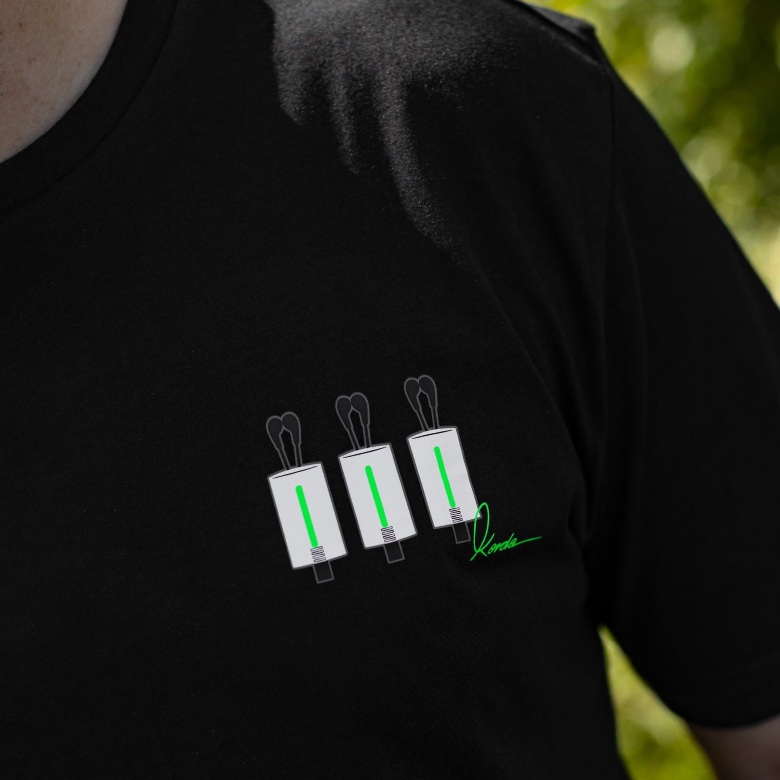 Tricou KORDA Bobbin Tee, Black