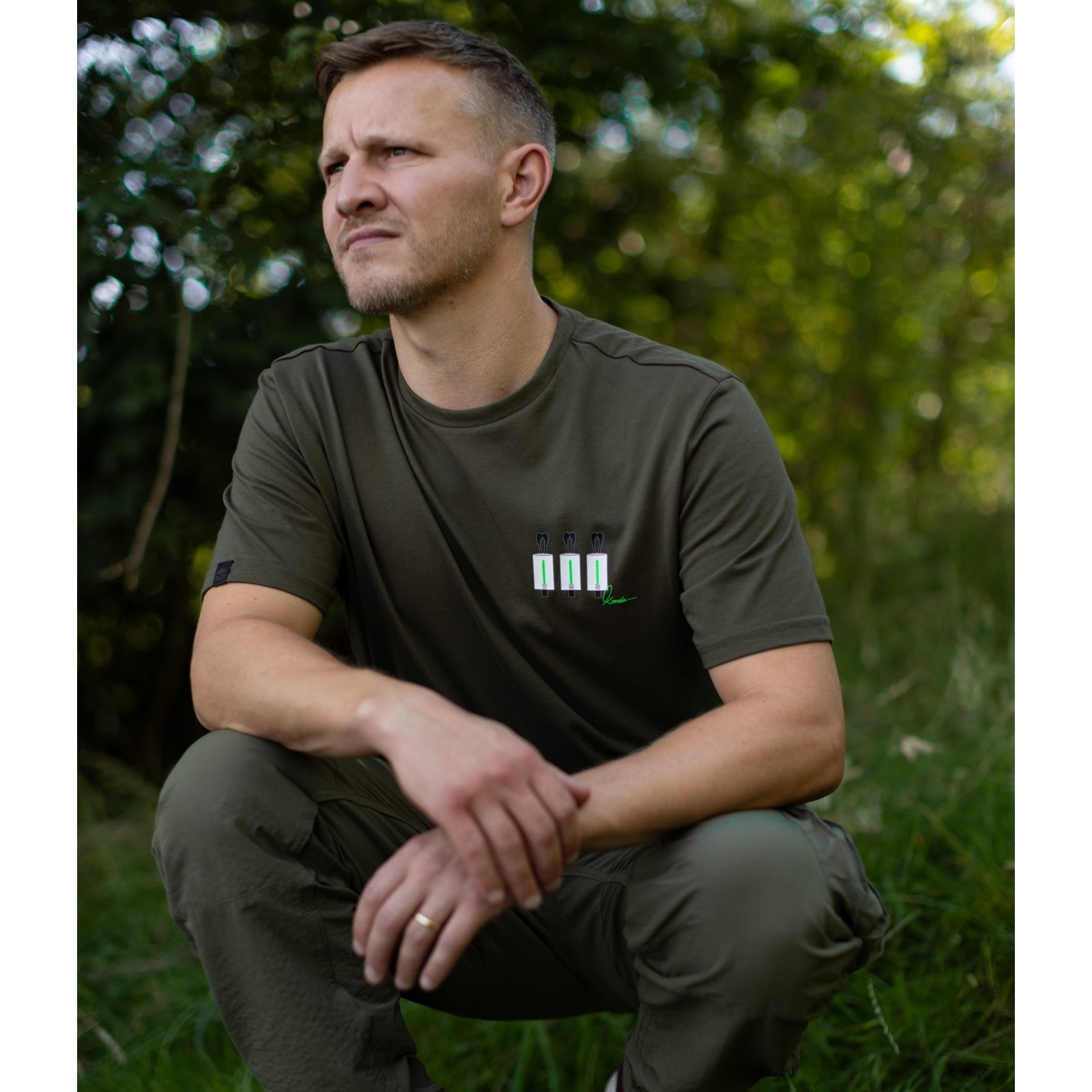 Tricou KORDA Bobbin Tee, Olive