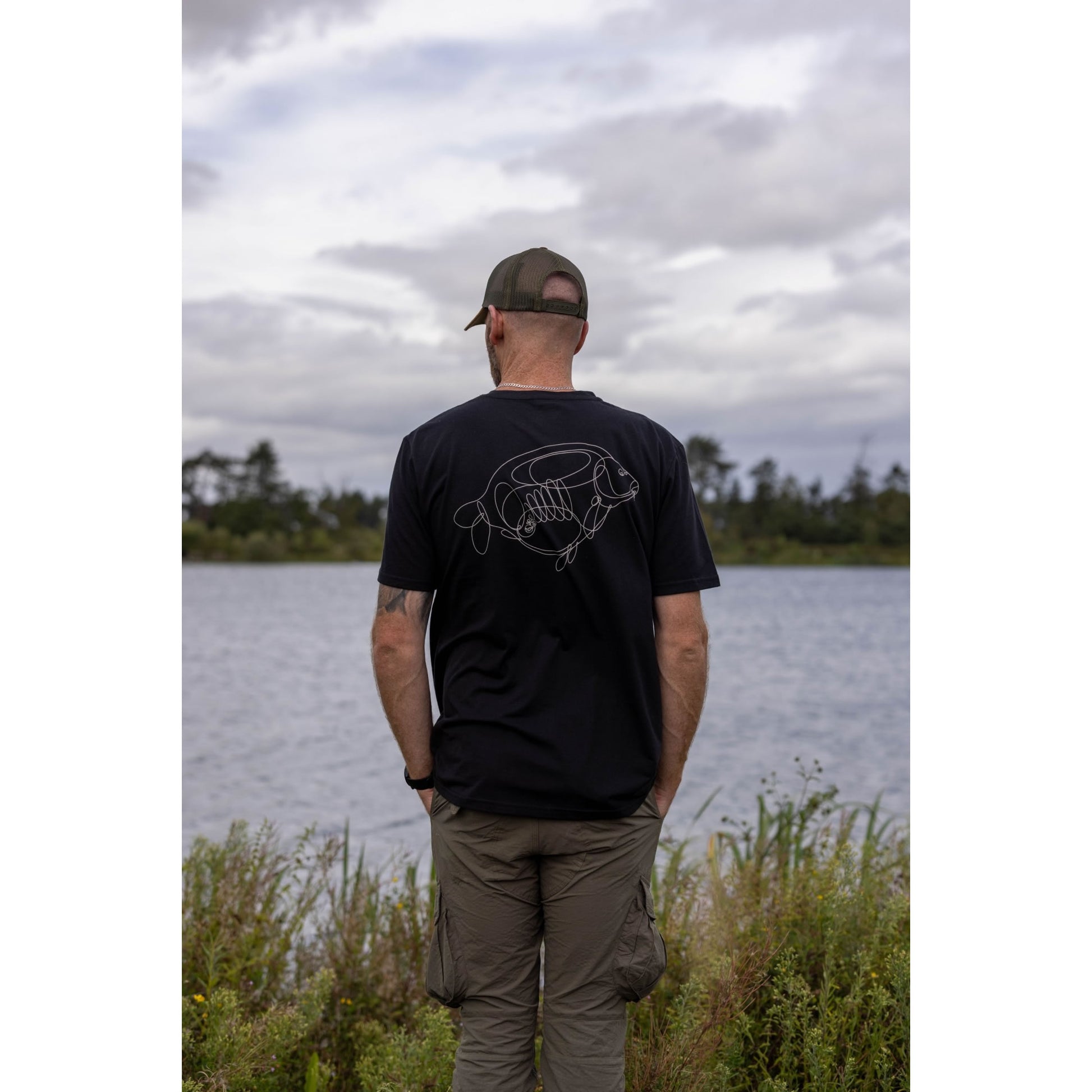 Tricou KORDA One Liner Tee Black