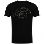 Tricou KORDA One Liner Tee Black, MarimeL