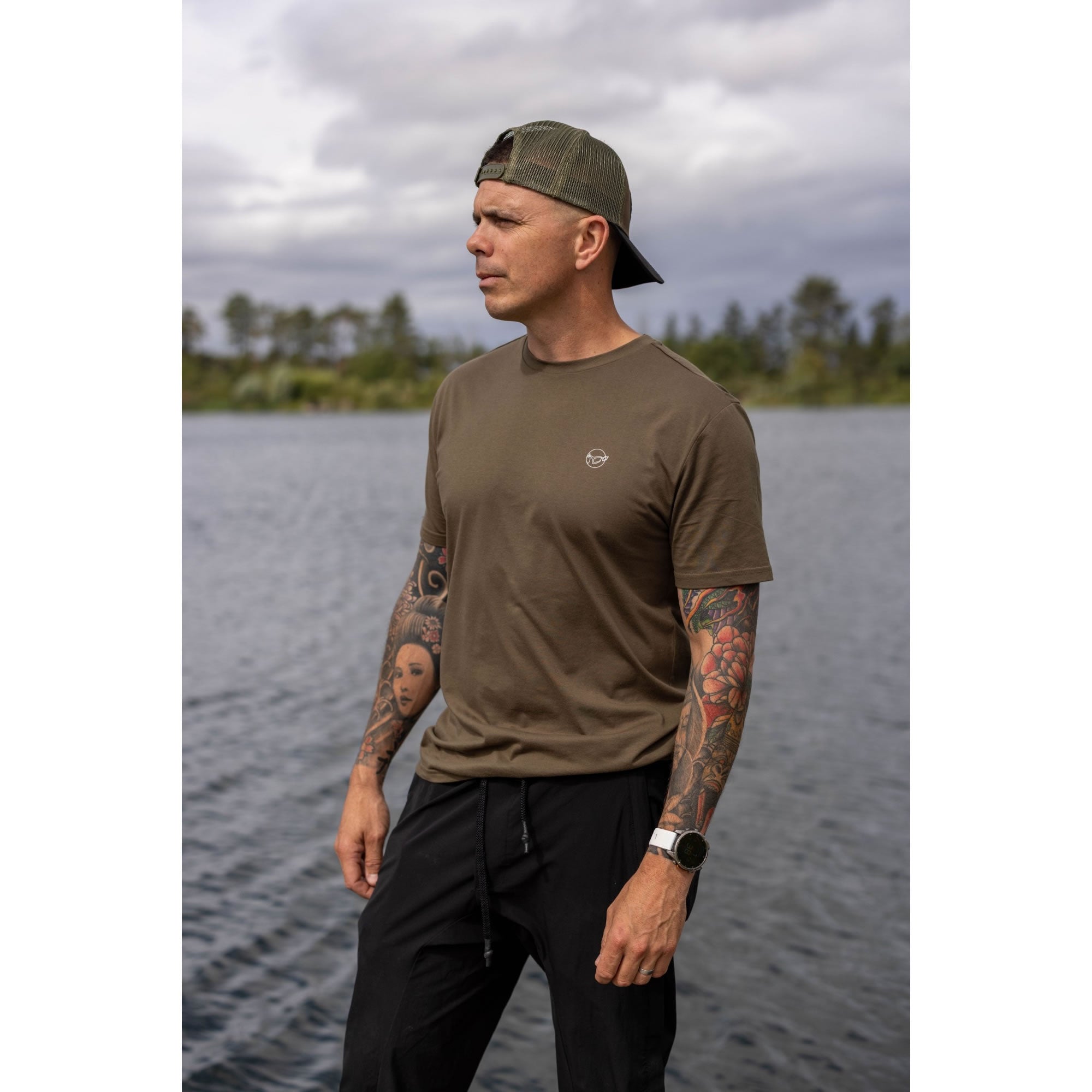 Tricou KORDA One Liner Tee Olive