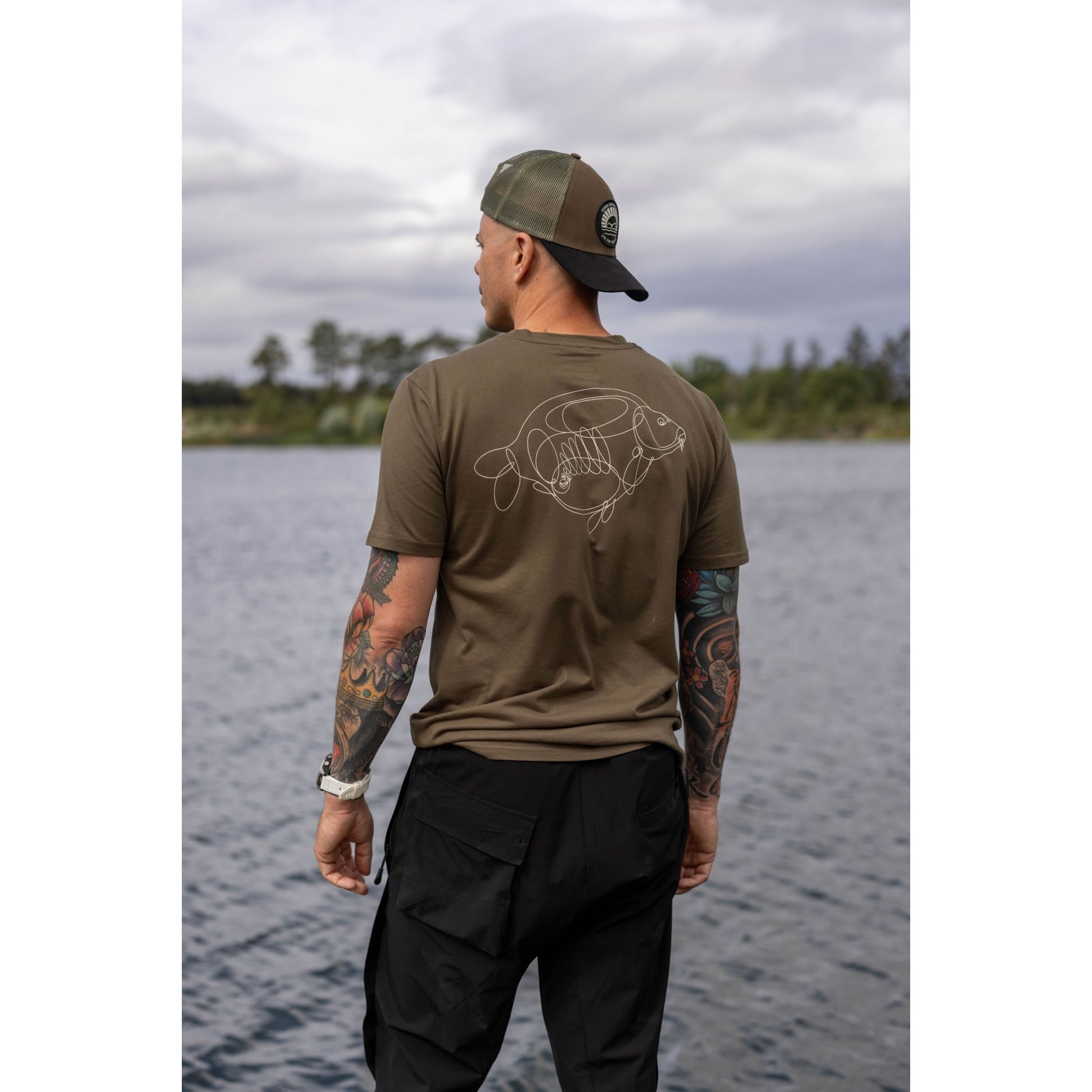 Tricou KORDA One Liner Tee Olive