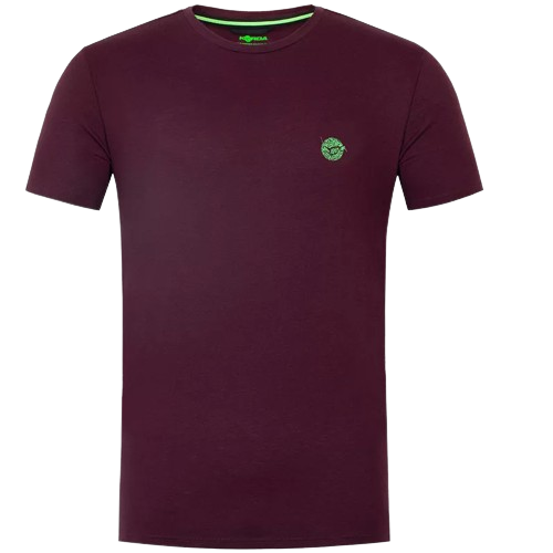Tricou Korda Birdsnest Tee Burgundy