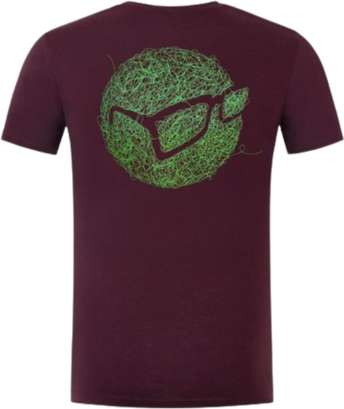 Tricou Korda Birdsnest Tee Burgundy