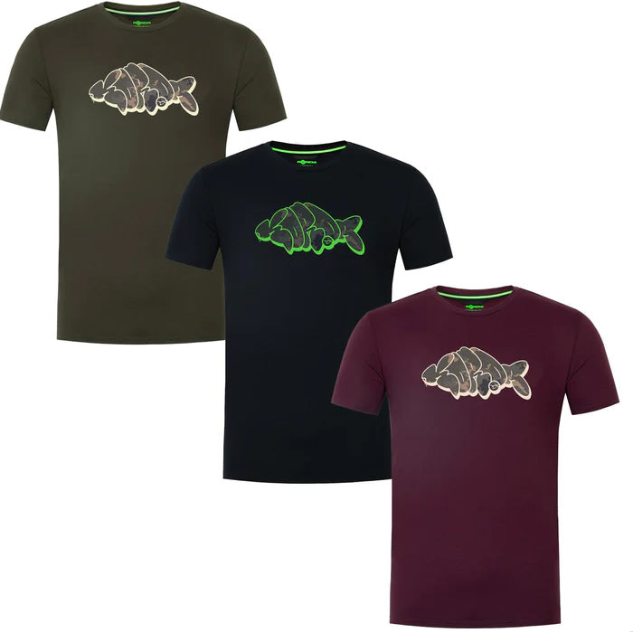 Tricou Korda Outline Tee Black