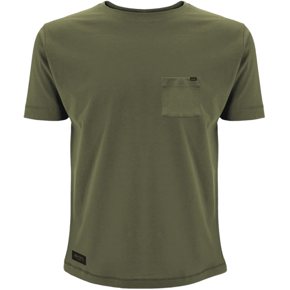 Tricou Kumu Heavyweight Pocket Kaki