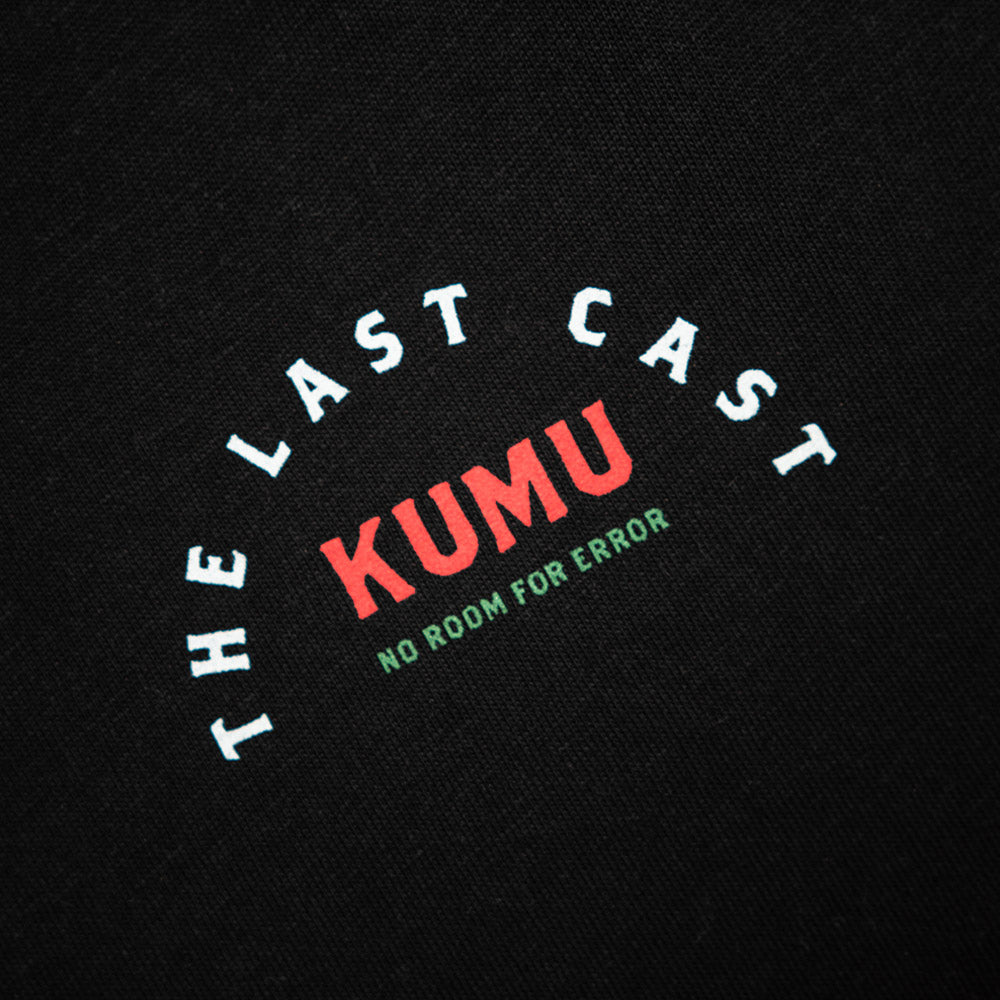 Tricou Kumu The Last Cast Black