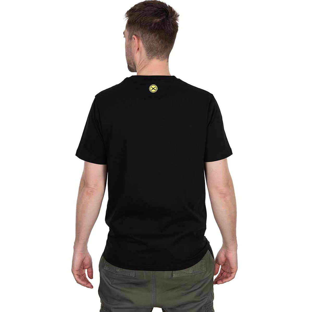 Tricou MATRIX Hex Print T-Shirt, Black