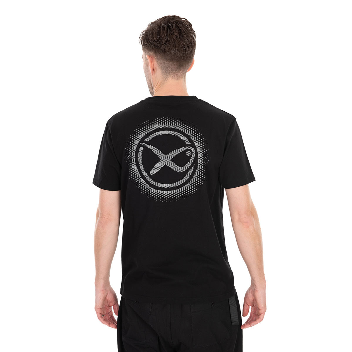 Tricou MATRIX Large Fade T-Shirt, Black/Grey