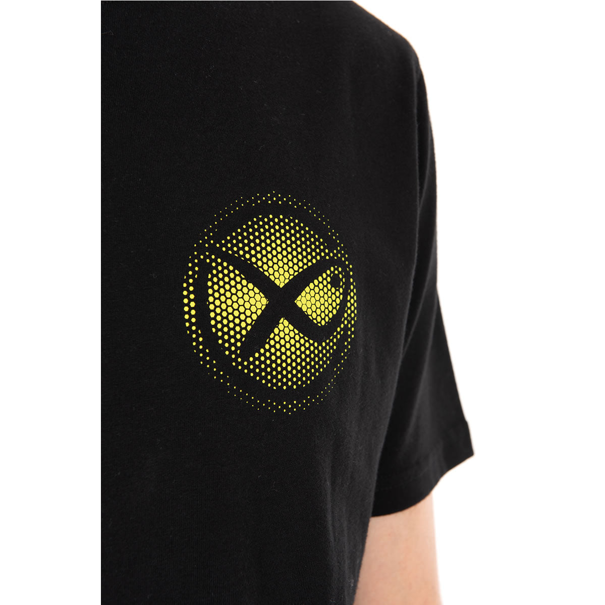 Tricou MATRIX Large Fade T-Shirt, Black/Lime