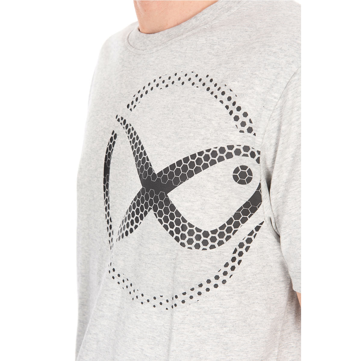 Tricou MATRIX Large Mesh Logo T-Shirt, Grey
