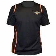 Tricou Maneca Scurta Negru/Portocaliu Dynamite Baits, Marime XXXL