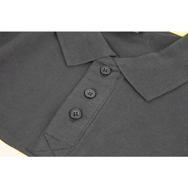 Tricou Matrix Polo Black Grey