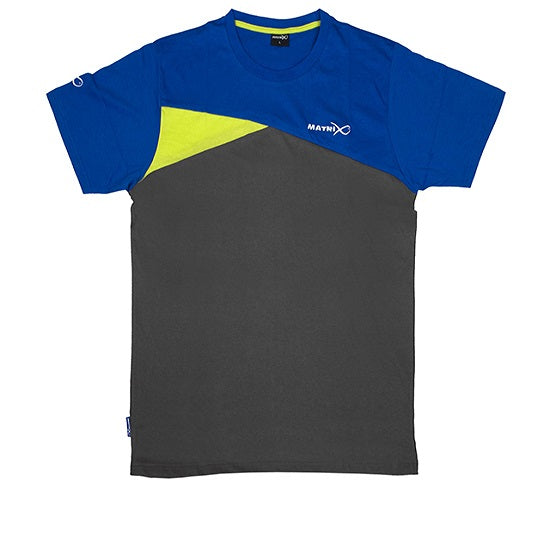Tricou Matrix Tri Colour TShirt Blue Grey