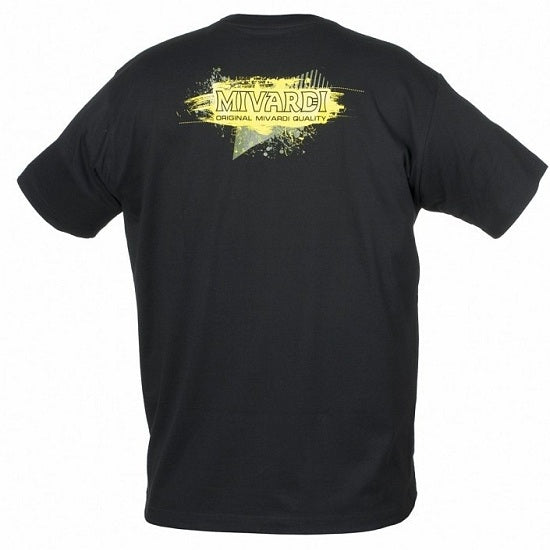 Tricou Mivardi cu Maneca Scurta MCW Hardcore, Negru/Galben