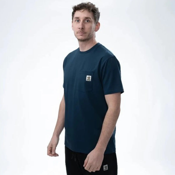 Tricou NASH Make It Happen Badge Pocket T Shirt - Navy Blue