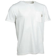 Tricou NASH Make It Happen Badge Pocket T Shirt Ecru