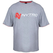 Tricou NYTRO Light Marl Grey Tee Shirt, Marime 3XL