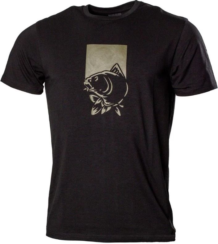 Tricou Nash Make It Happen T-Shirt Fish Logo, Black