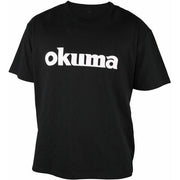 Tricou Okuma Motif Maneca Scurta, Culoare Negru