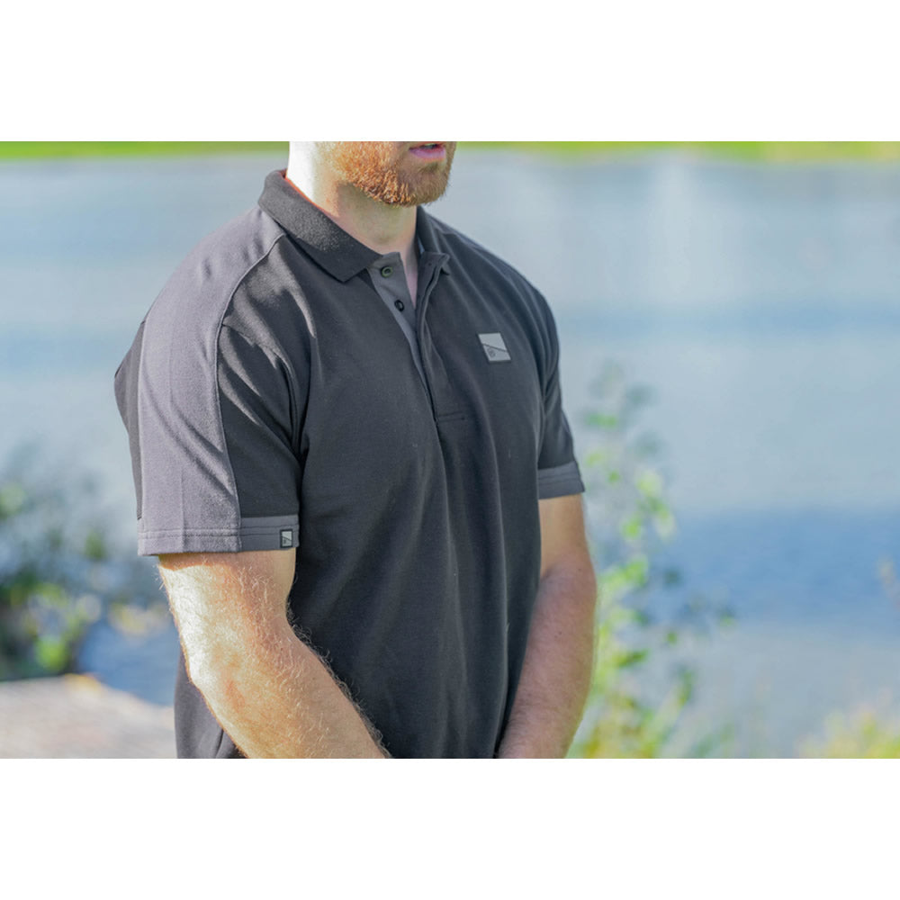 Tricou PRESTON Core Collection Polo, Black