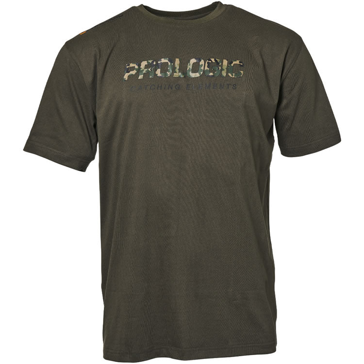 Tricou PROLOGIC Camo Letter, Olive Green