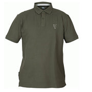 Tricou Polo FOX Collection Green And Silver Polo Shirt