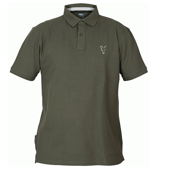 Tricou Polo FOX Collection Green And Silver Polo Shirt