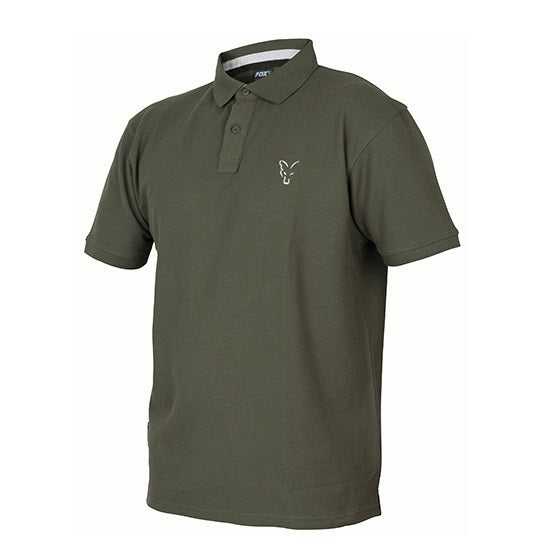 Tricou Polo FOX Collection Green And Silver Polo Shirt