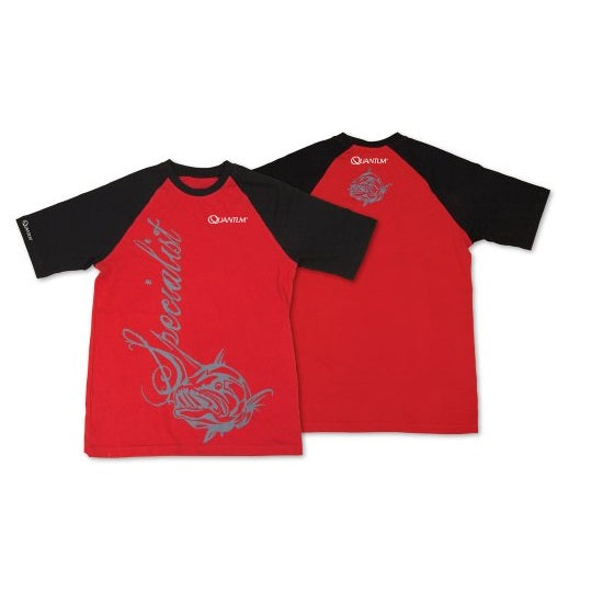 Tricou Quantum T Shirt red black