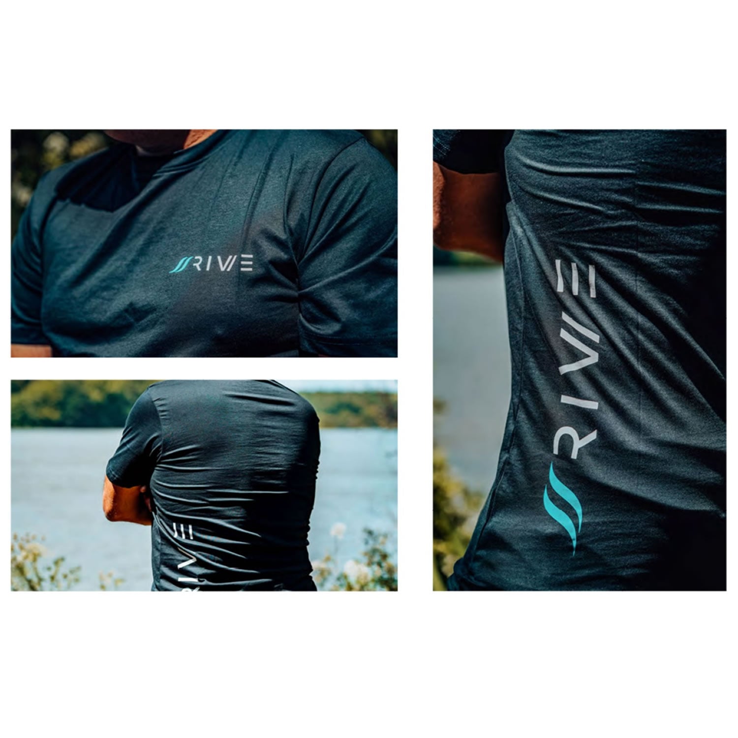 Tricou RIVE Black T-Shirt